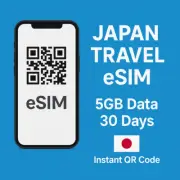 Japan Travel eSIM | 5GB Data | 30 Days | Instant QR Code | iPhone & Android