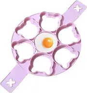Silicone Pancake Mold | 7 Compartments Bear Pancake Rings | Efficient Egg Moulds for Fried Eggs | Silicone Cooking Rings for Making Omelets, Burgers, Hash Browns