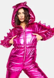 [Club Exx] Dino Mighty Metallic Snowsuit
