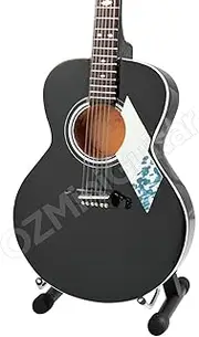 Miniature Acoustic Guitar Black Epiphone