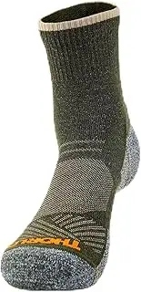 [Thorlos] Thorlo Unisex Casual Light Cushion Ankle Socks, Ivy Heather