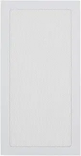 2Pcs Magnetic Fan Dust Filter PC, Magnetic Dust Filter PVC Mesh, Frame Computer Fan Grills Mesh for Power Supply Vent 140x280mm (White)