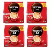 Coffee Instant NESCAFE 3 in 1 Blend & Brew Original Aroma 100 sticks x 4 packs
