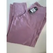 Under Armour Legging Women Crop HeatGear HighRise Pocket XL Lavender Compression