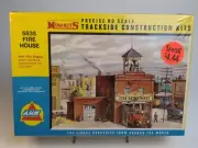 AHM trackside Construction Kit- FIREHOUSE (Fire Department) #5835 - HO Scale