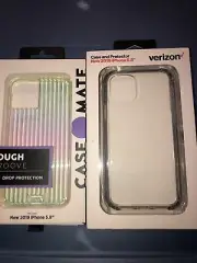 Lot Of 2pc Case-Mate & Verizon Clear Cases for iPhone 11 Pro - 5.8 inch