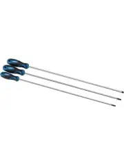 Draper Tools 450mm Extra Long Reach Soft Grip Screwdriver Set 3pcs (32603)