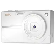 64MP UHD 5K Digital Camera 16x Zoom 2.8" IPS Display WiFi APP Control - White
