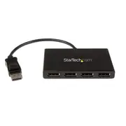 StarTech DisplayPort to DisplayPort Multi Monitor Hub - 4-Port MST Daisy Chain Splitter