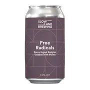 Slow Lane Free Radicals Barrel Aged Belgian Dubbel with Plums 375ml Can