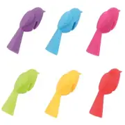 6PCS Silicone Bird Tits Wine Glass Mark Wine Glass Recognizer Cup Distinguis. CR