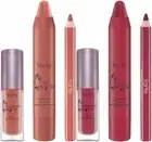 NIB Tarte FULL SZ Lip Creme, Trvl Sz Lip Gloss & Lip Liner Set in Buff or Wine !