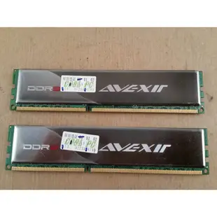 宇帷 AVEXIR 4GBx2=8GB DDR3 1600（AVD3U16000904G-2SW）