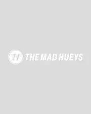 [The Mad Hueys] The Mad Hueys Boat Sticker in White One Size White