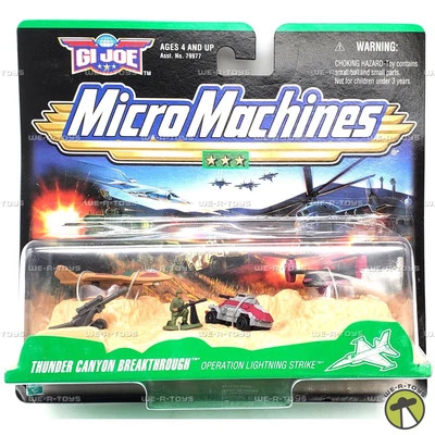 Micro Machine G.I. Joe Thunder Canyon Breakthrough 1999 Hasbro #79894