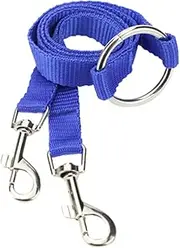 GRIRIW Dual Clip Dog Leads Dog Double Leash Pet Hauling Rope Walk Train 2 Dogs