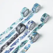 Printed Masking Tape Brown Forest - One Size