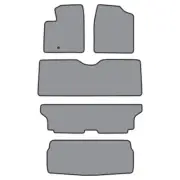 Floor Mats for 98-03 Toyota Sienna Frts Rr Runners & Cargo 5Pc