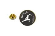 pins pin's badge metal lapel hat button ninja r2