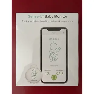 台灣出貨🚗美國Baby Sens-U嬰兒呼吸動態監測器 室溫版 senseU sense U 嬰兒呼吸監測