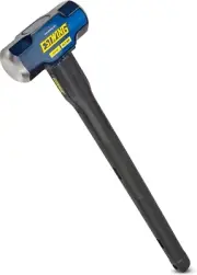 Lightweight 6 lb Sledge Hammer with 24" Indestructible Handle for Professionals