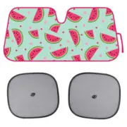 Watermelon Car Sun Shade Windshield & Side Auto Window Shades Front Sunshade (for: BMW)