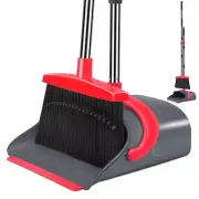 Broom with Dustpan Combo Set, Broom with Dust pan Set, Long Handle Broom and ...