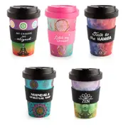 Eco-to-Go Bamboo Coffee Tea Eco Friendly Reusable Cup 470ml