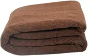 Beautiful Dog Nappies Waterproof Water Absorption Puppy Diapers Bite Resistant Non Slip Square Dog Cushion Machine Washable for Dogs Cats Rabbits Other Animals Blue,100 (Color : Brown, Size : 80)