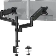 Dual Monitor Desk Mount, Dual Monitor Stand for Desk Fits 17 to 32 Inch Screen,
