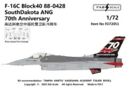 FAB FA72051 1/72 F-16C Block40 88-0428 SouthDakota ANG 70th Anniversary