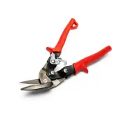 Wiss 9-1/4" Metalmaster Offset Straight and Left Cut Aviation Snips - M6R , Red