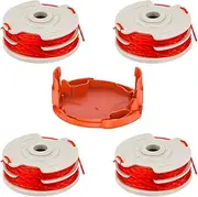 String Trimmer Line for Flymo FLY021/FLY060, Replacement 36FT 0.06" Autofeed String Spool Line Replace for Contour, Contour XT, Mini Trim Car, Mini Trim Auto ST, Mini Trim Auto XT, Power Trim (4)