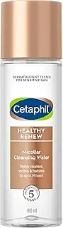 Cetaphil Healthy Renew Micellar Cleansing Water 160ml, Make Up Remover for Sensitive Skin, Provides 24 Hour Hydration, Dermatologist Tested.