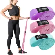 Long Resistance Bands for Working Out Women Fabric Resistance Band Stretch Ba