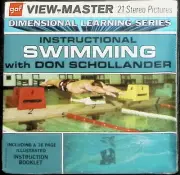 Instructional Swimming 3d View-Master 3 Reel Packet NEW SEALED