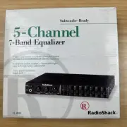 Radio Shack NOS Car Audio Equalizer w/ Fader | 7-Band Under Dash EQ