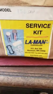 LA MAN EXTRACTOR DRYER 150SKA SERVICE KIT 150 SCFM FOR MODEL 120 DRYER ( C2-4A)