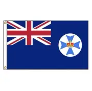 Queensland Flag Large 150 x 90cm Qld State Australian Heavy Duty Outdoor Flag