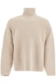 [FEAR OF GOD] FEAR OF GOD high-neck ottoman pullover M Beige