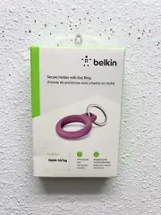 BELKIN AirTag Secure Holder Case with Key Ring Scratch Protection • Pink