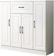 Freestanding 120cm Household Doorway Partition Foyer Multifunctional Storage Shoe Cabinet Entryway Entrance Balcony Storage Cabinet Shoe Cupboard