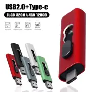 2 IN 1 Type C USB Flash Drives 8GB 16GB 32GB 64GB 128GB OTG Pen Drive USB