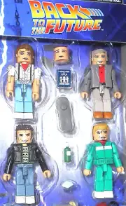 BACK to the FUTURE minimates RETURN to HILL VALLEY 1985 Box set 2015 movie marty