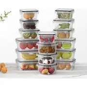 16 PCS 5-Star Chef Cereal Container Dispenser Food Storage
