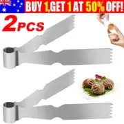 Stainless Steel Walnut Clip Cake Bun Decorating Tool Baking Bread Dessert Mold