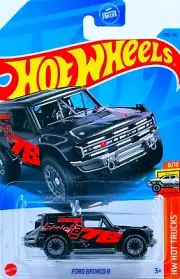 Hot Wheels Ford Bronco R Black HW Hot Trucks 2023