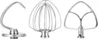 Stainless Steel Accessories for KitchenAid 4.5-5 Qt Tilt Head Stand Mixer, Inclu