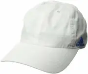 NEW! adidas Women's Halo Relaxed Adjustable Golf/Tennis Hat/Cap-White/Shock Blue