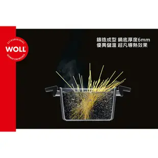 《WOLL》德國歐爾-新鑽石 28cm鑄造不沾平底鍋(電磁爐適用)